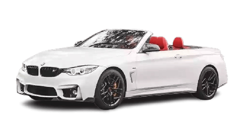 BMW 428I WHITE ON RED BMW 428I WHITE ON RED